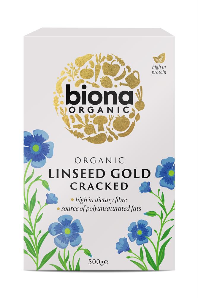Organic Cracked Linseed Gold
