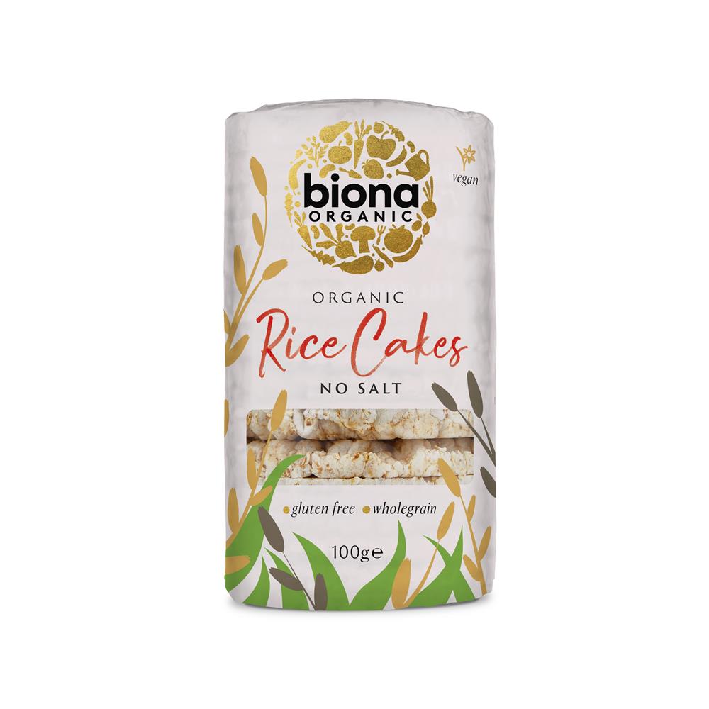 Org No Salt Rice Cakes (Pack of 3)