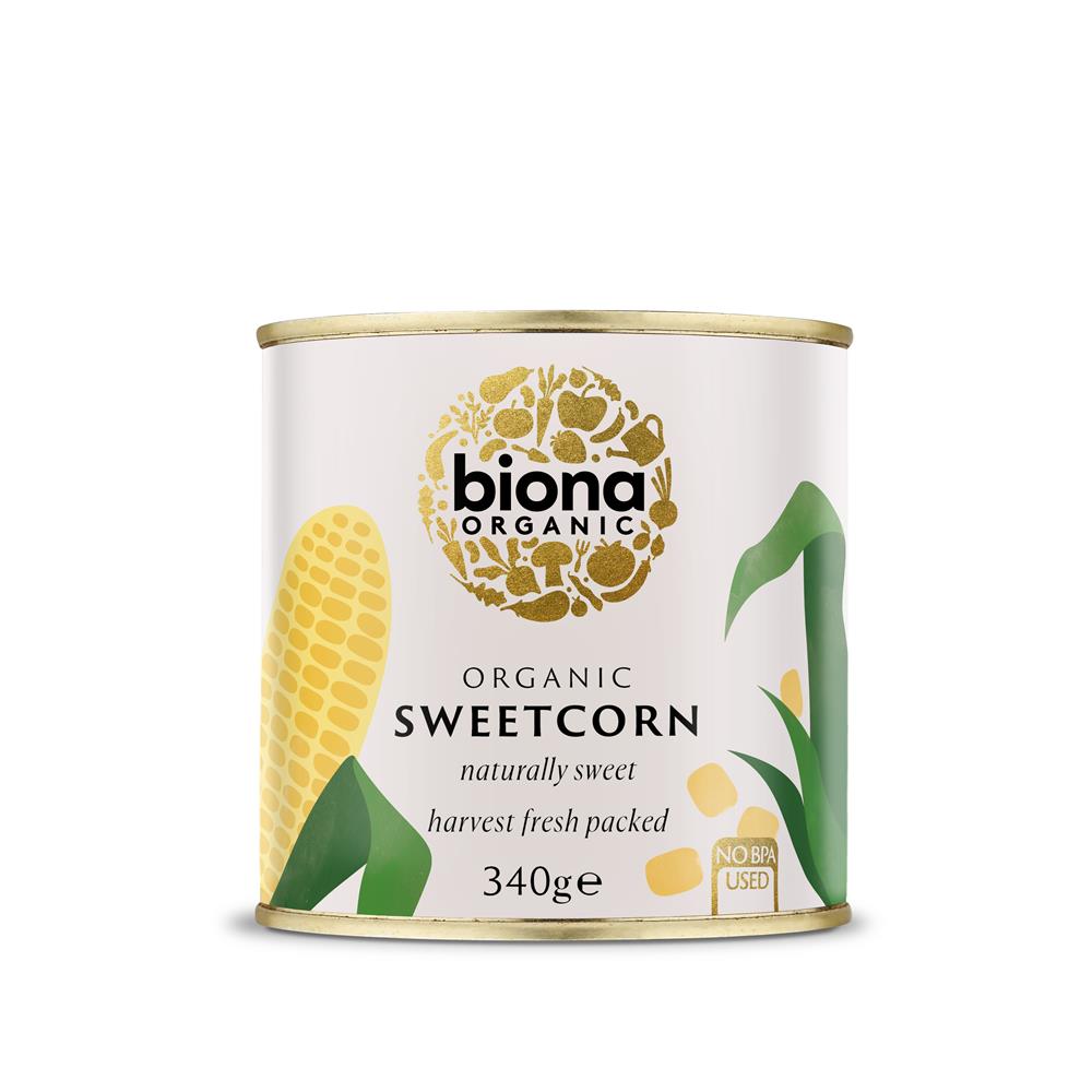 Organic Sweetcorn (Pack of 2)