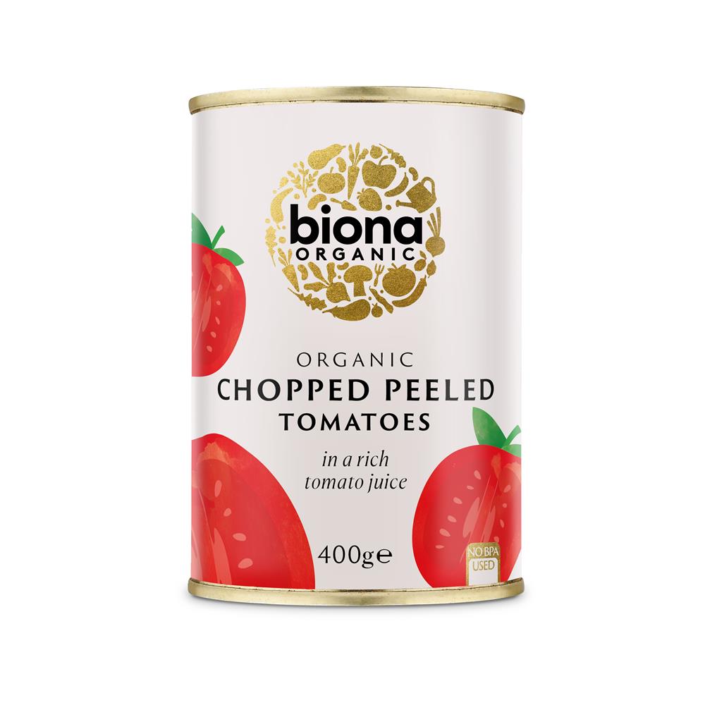 Organic Chopped Tomatoes (Pack of 3)
