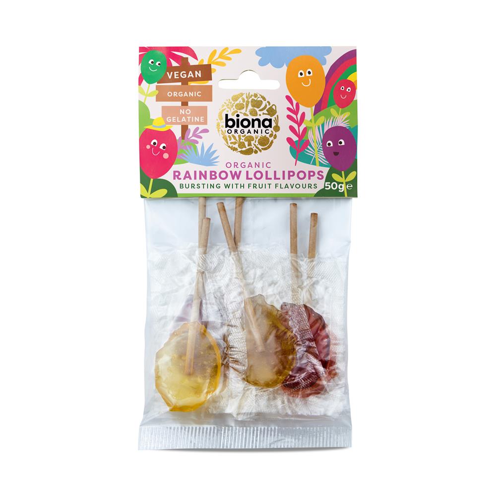 Organic Fruit Lollies (Pack of 4)