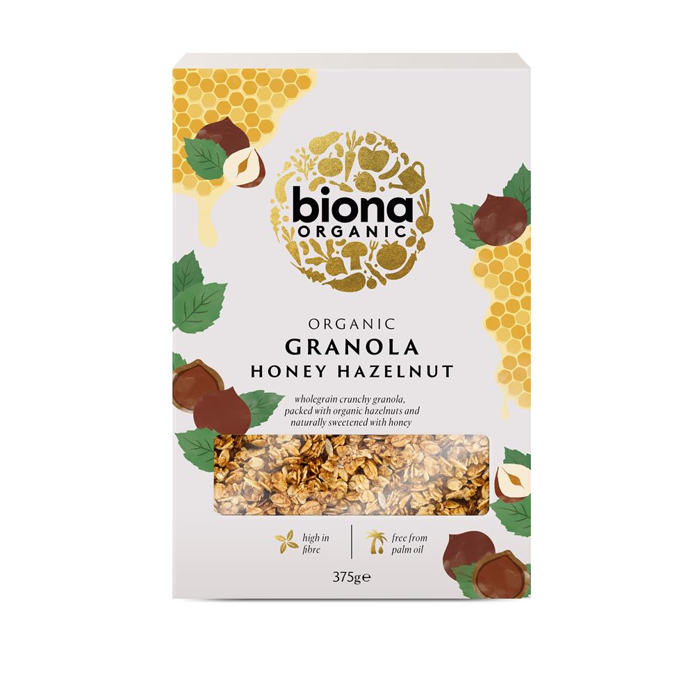Organic Honey Hazelnut Granola