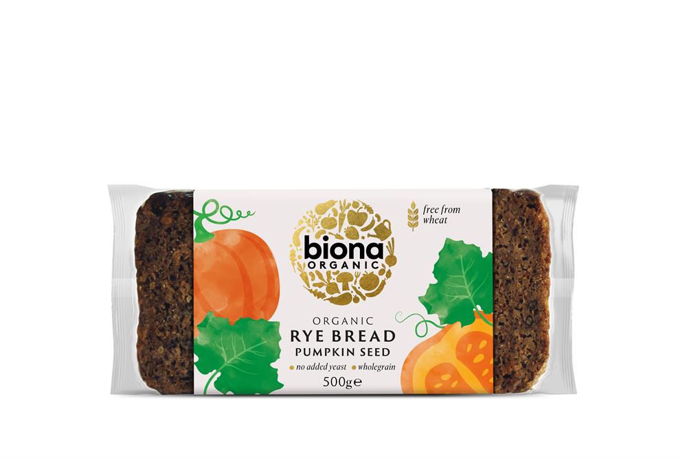 Org Rye Bread with Pumpkin