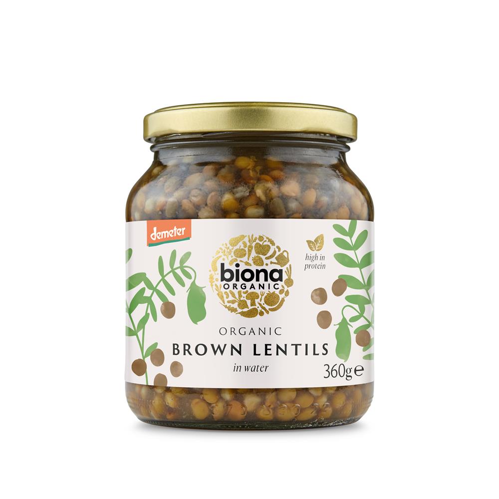 Organic Brown Lentils (Pack of 2)