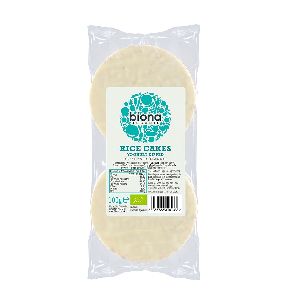 Yoghurt Rice Cakes (Pack of 2)
