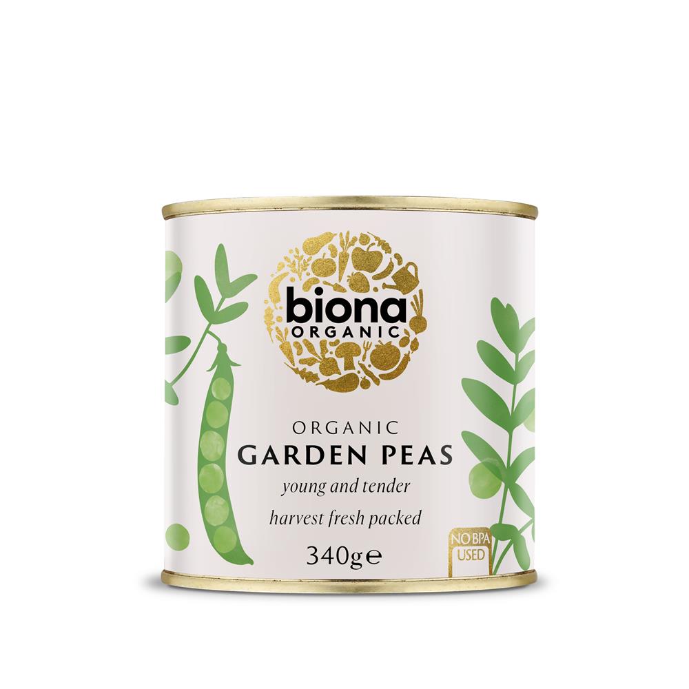 Garden Peas Organic (Pack of 2)