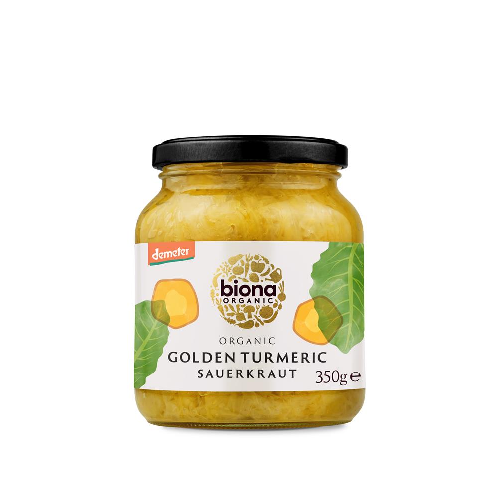 Org Golden Turmeric Sauerkraut