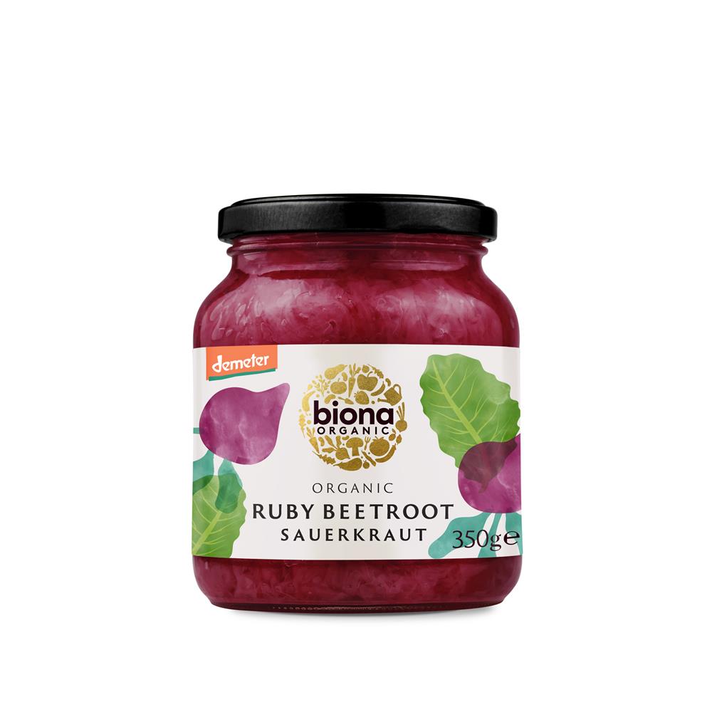 Organic Ruby Sauerkraut