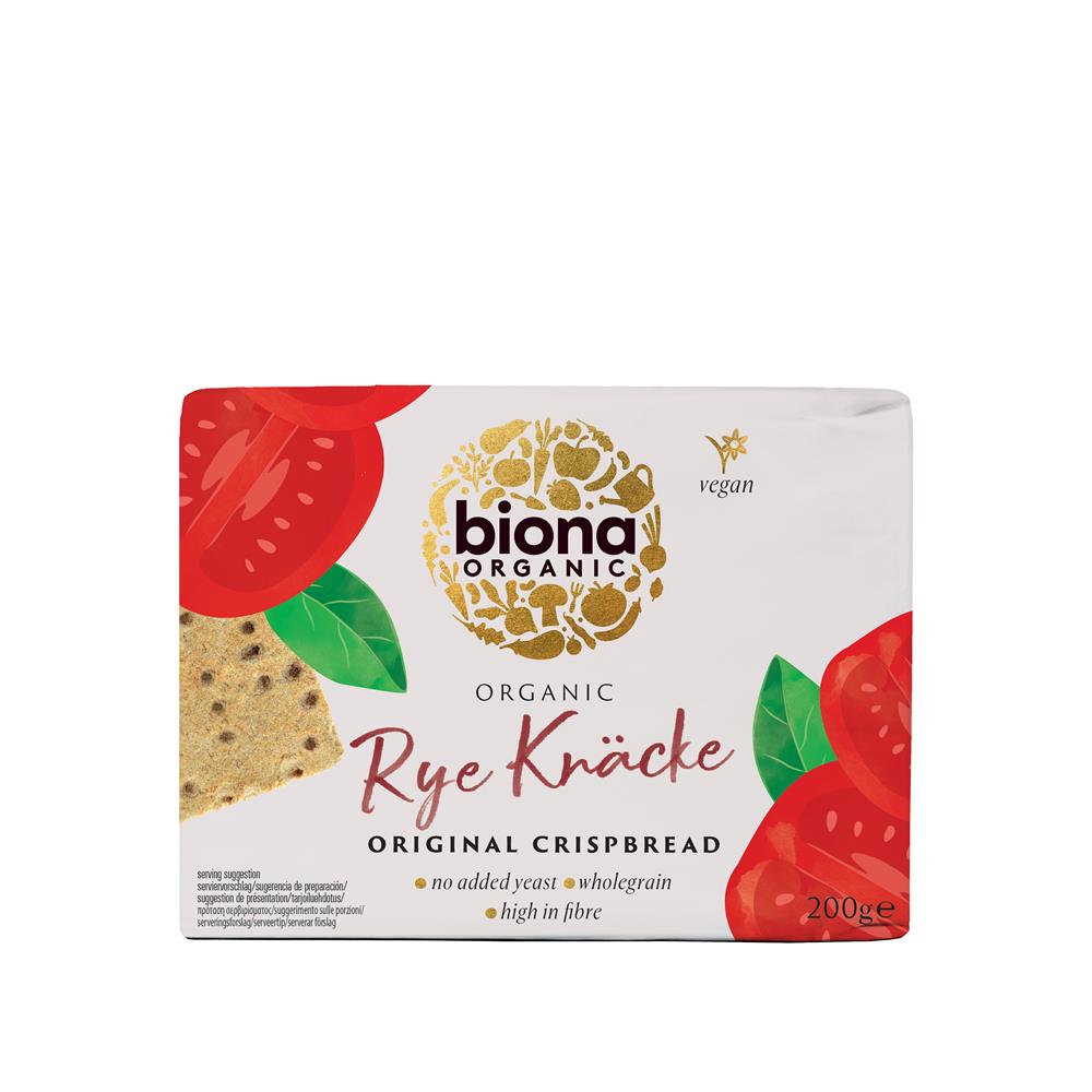 Org Rye Crispbread (Pack of 5)