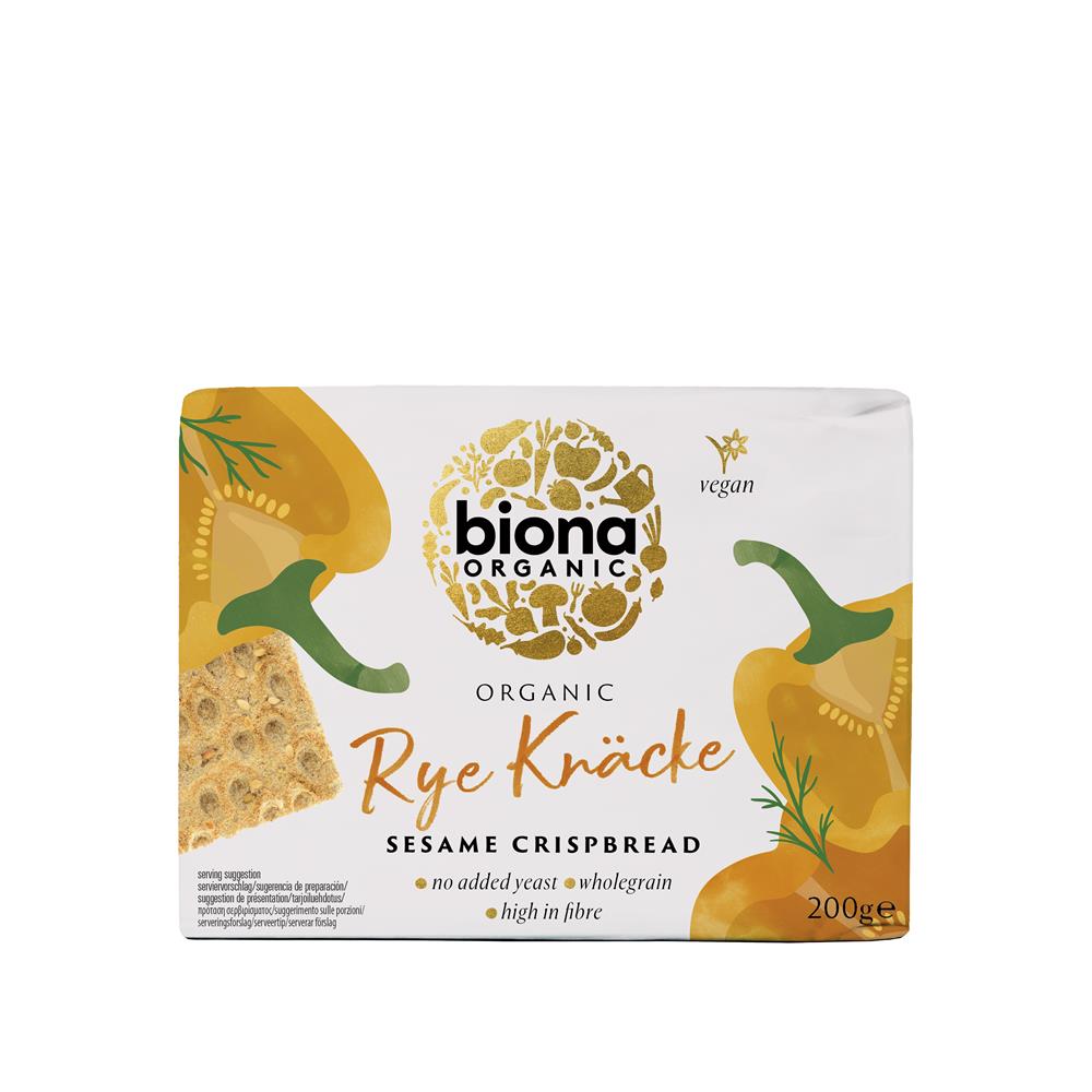 Rye Sesame Crispbread (Pack of 5)