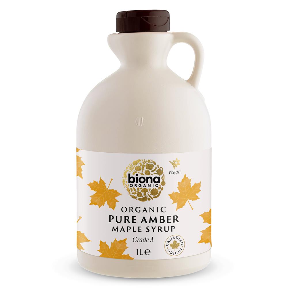 Org Pure Maple Syrup Amber