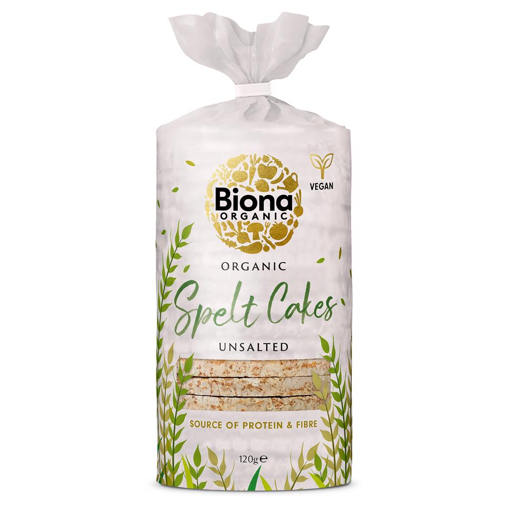Organic Spelt Cakes 120g