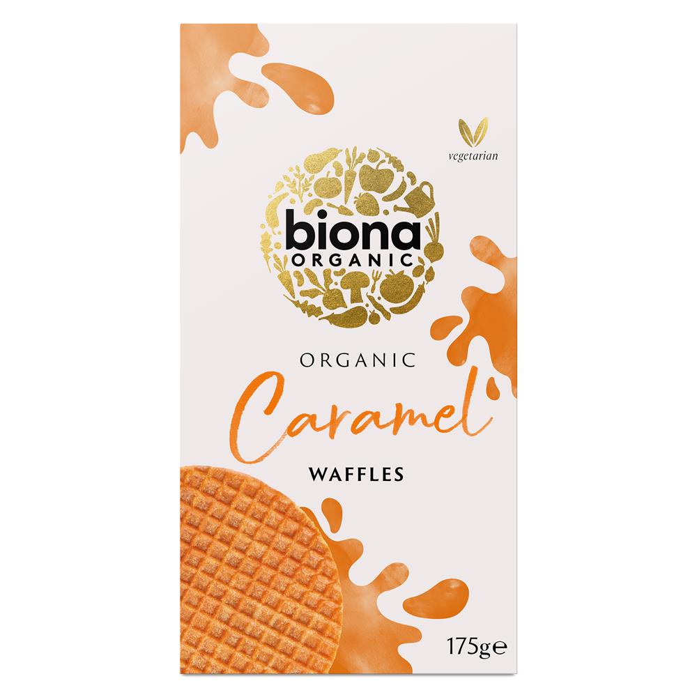 Organic Caramel Waffles (Pack of 2)
