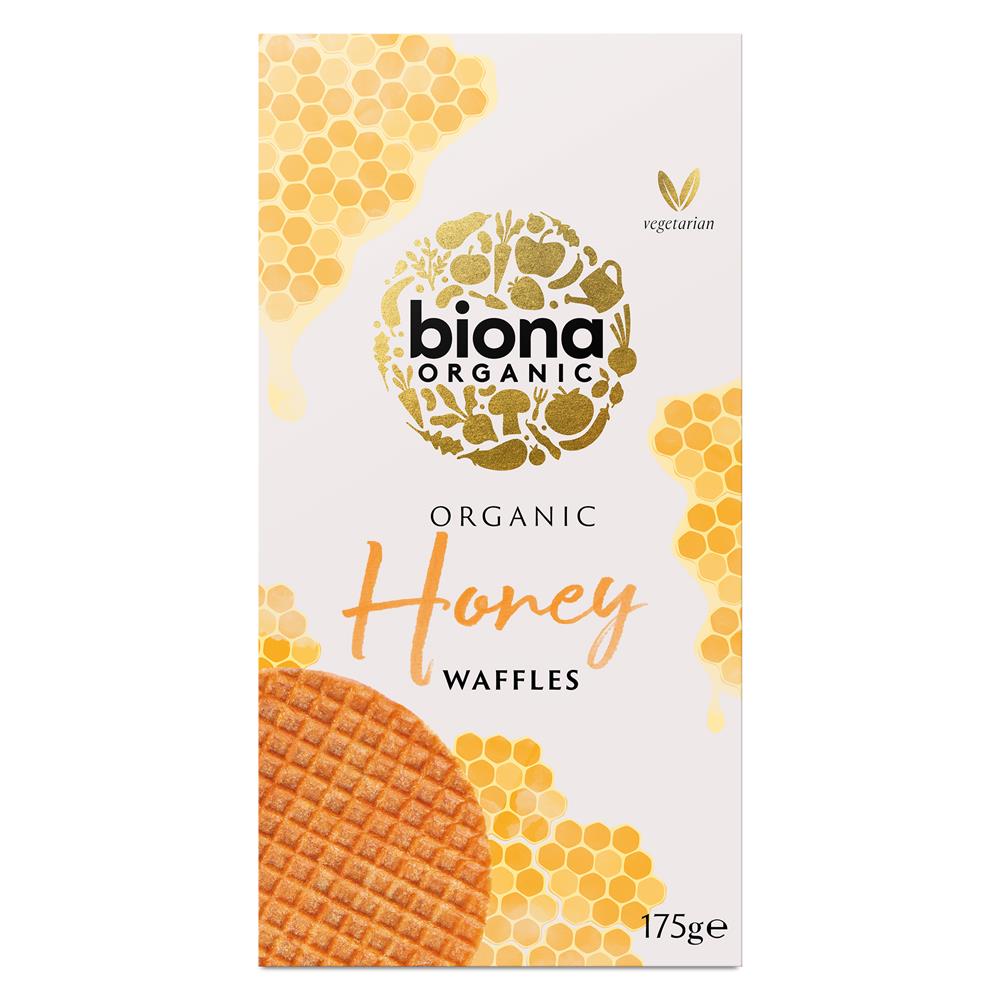 Organic Honey Waffles (Pack of 2)