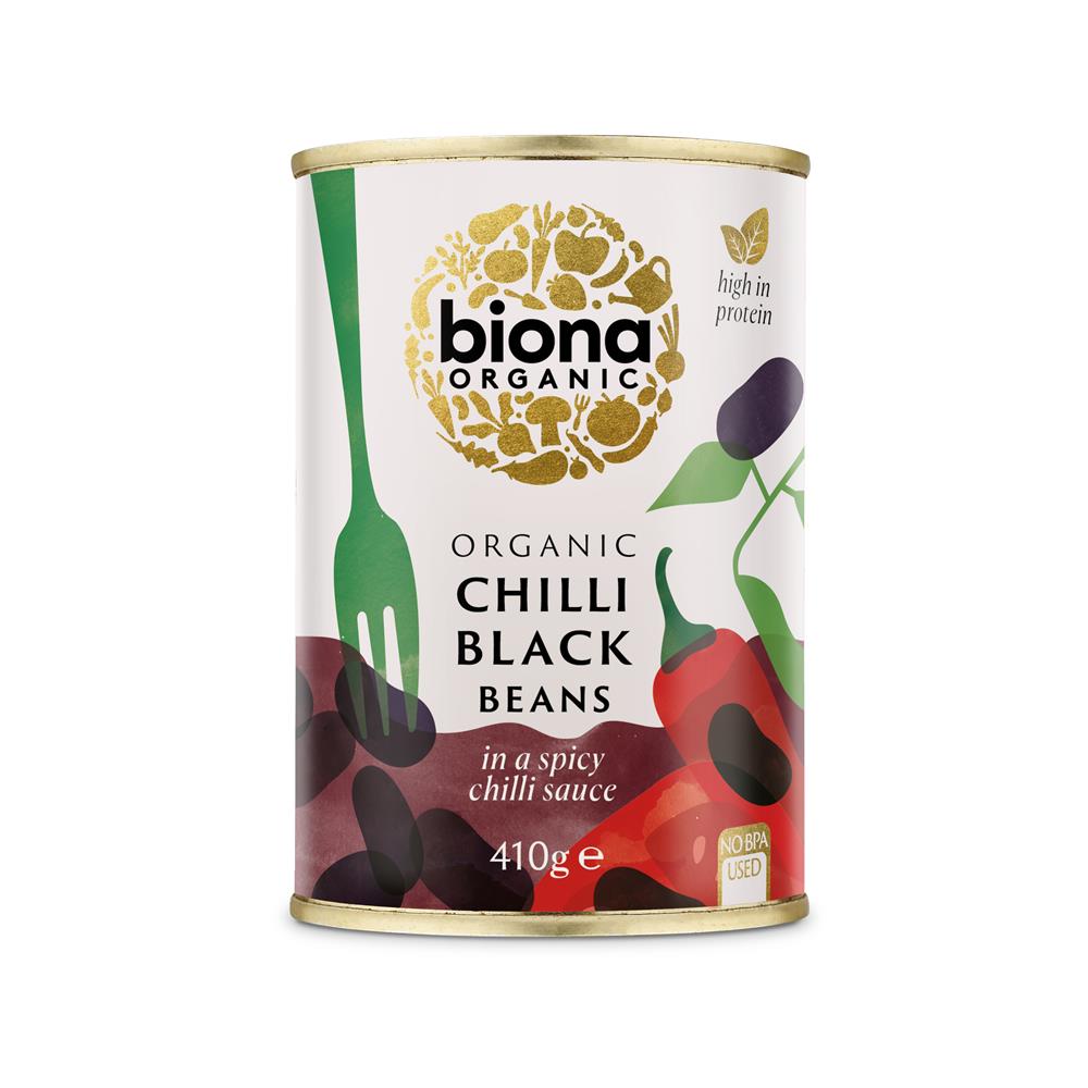 Chilli Black Beans Organic (Pack of 3)