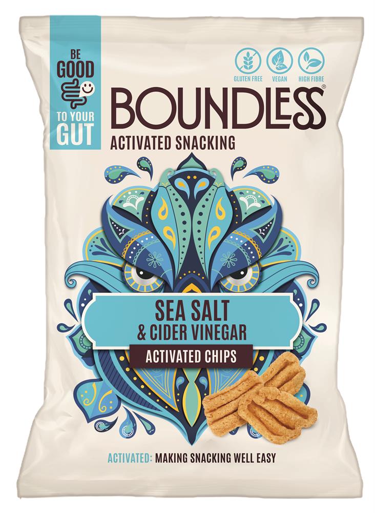Sea Salt & Cider Vinegar Chips (Pack of 10)