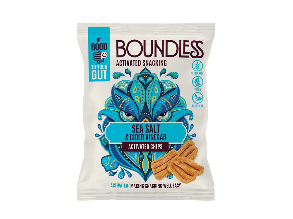 Sea Salt & Cider Vinegar Chips (Pack of 6)