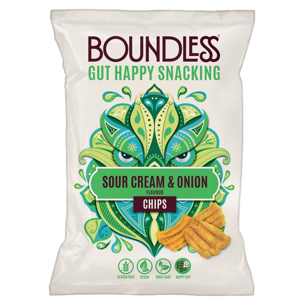 Sour Cream & Onion Chips (Pack of 10)