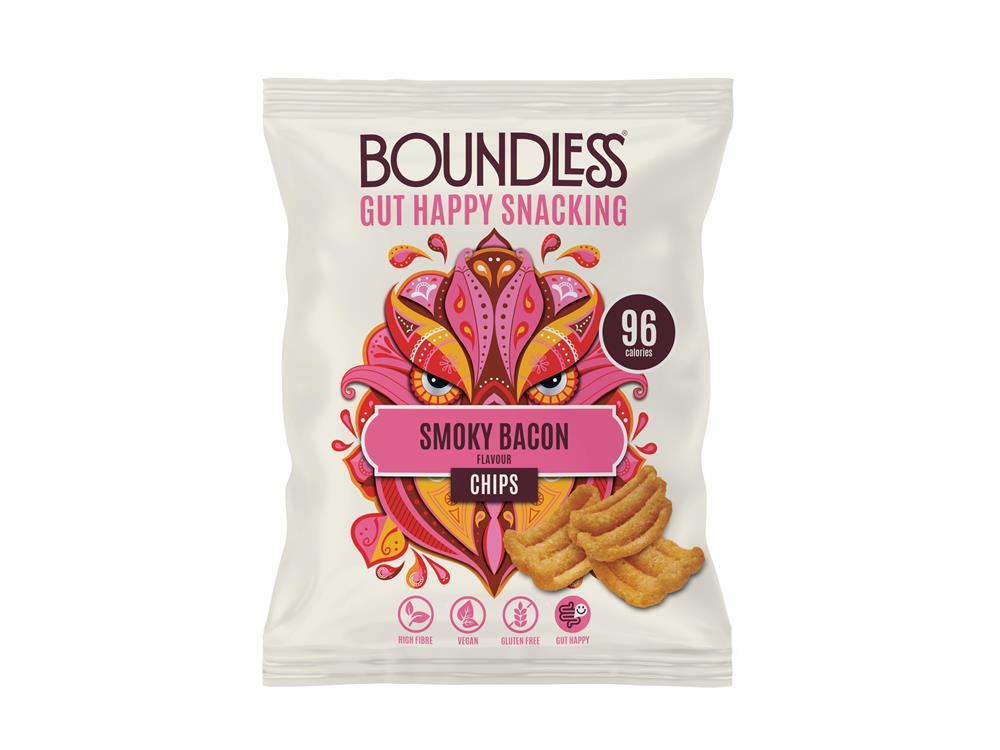 Smoky Bacon Chips 23g (Pack of 6)