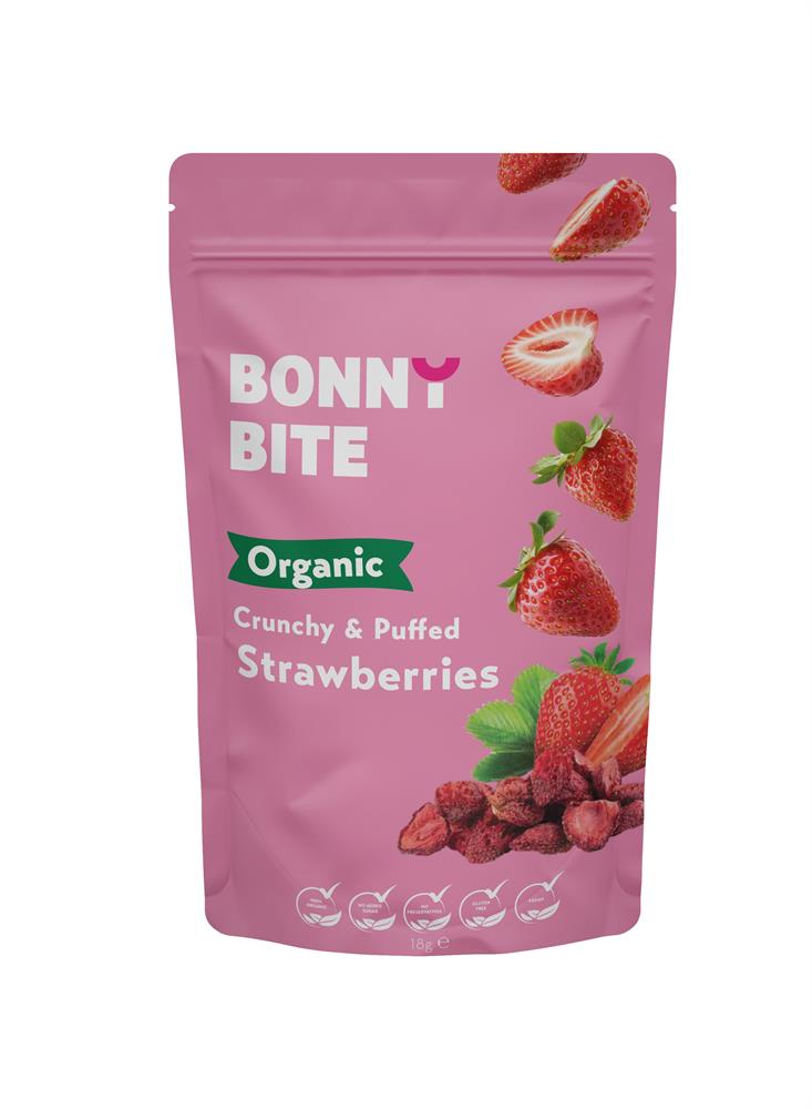Crunchy Strawberries 18g (Pack of 2)