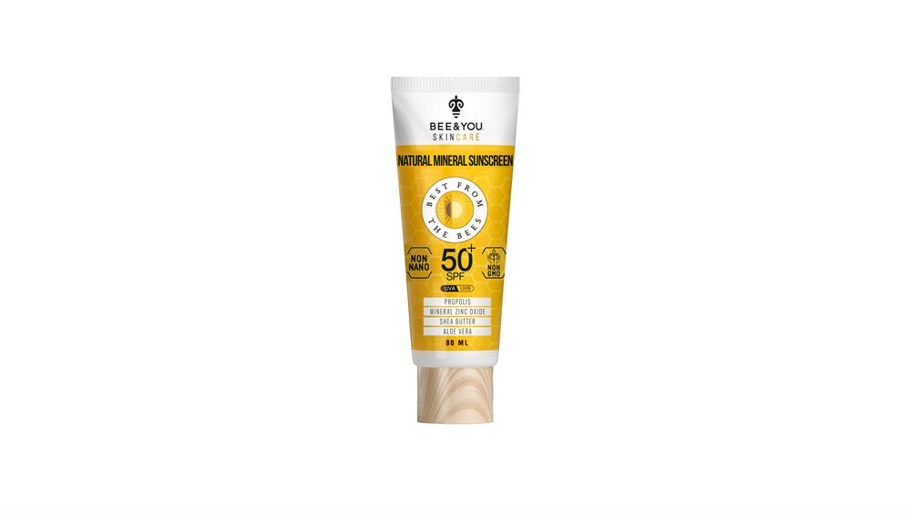 Natural Mineral Sunscreen face
