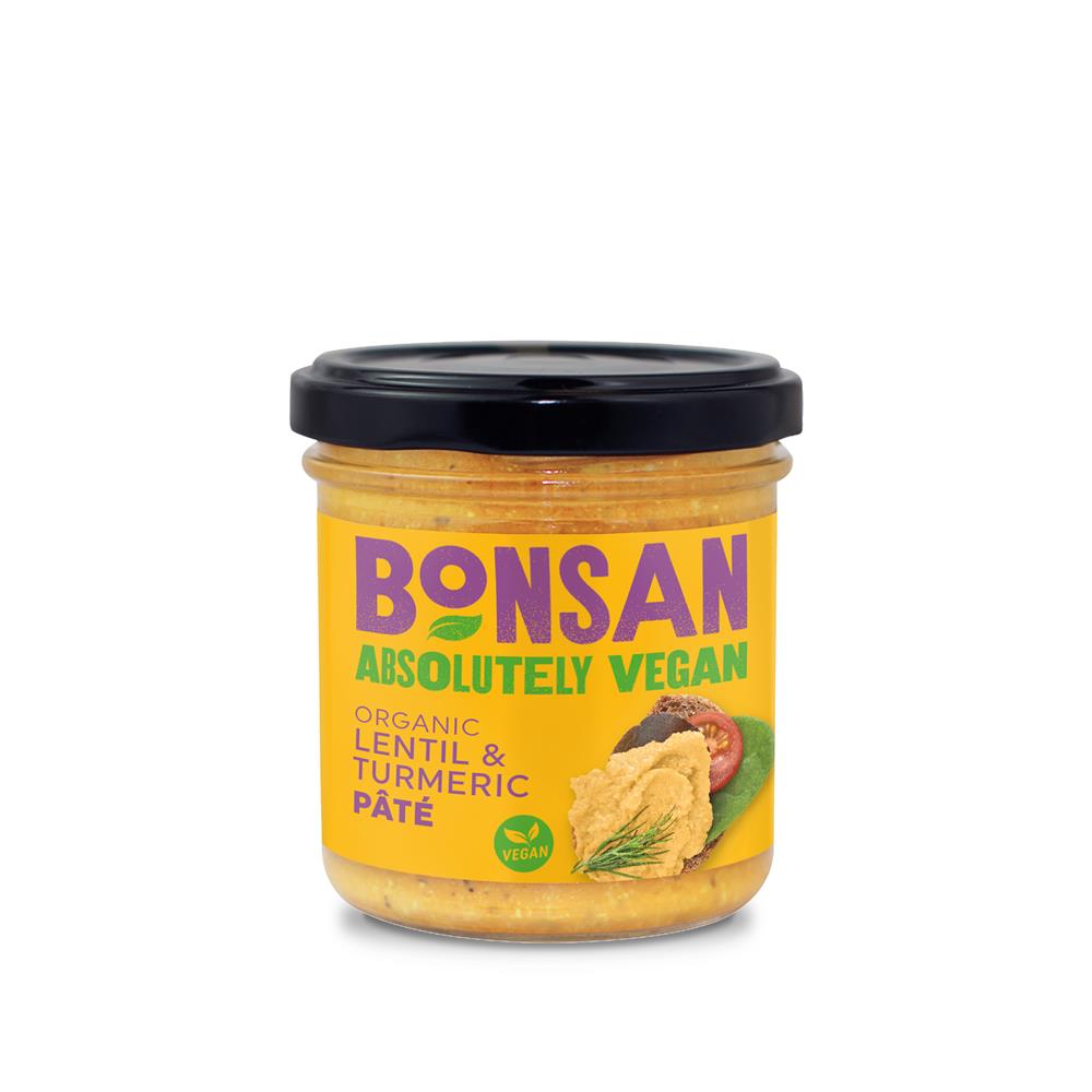 Organic Lentil & Turmeric Pate (Pack of 2)