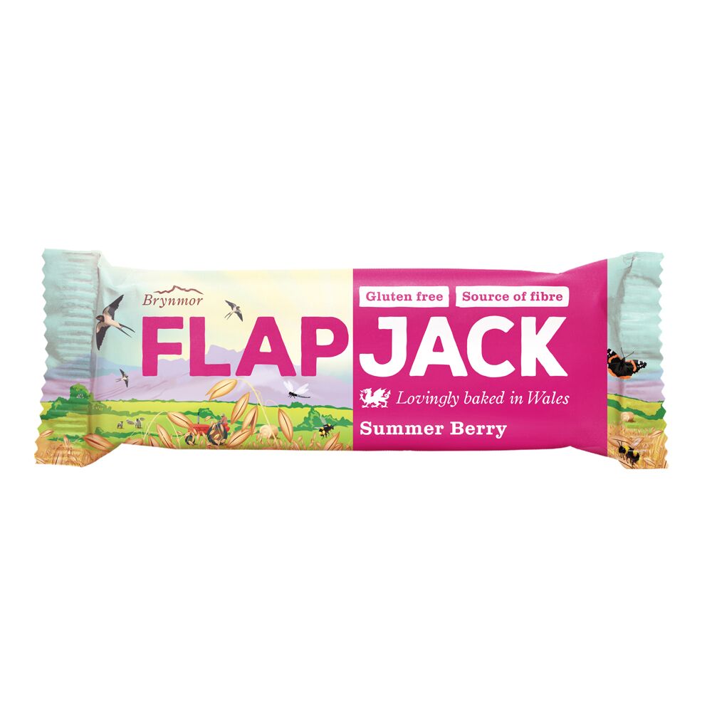 Summer Berry Flapjack