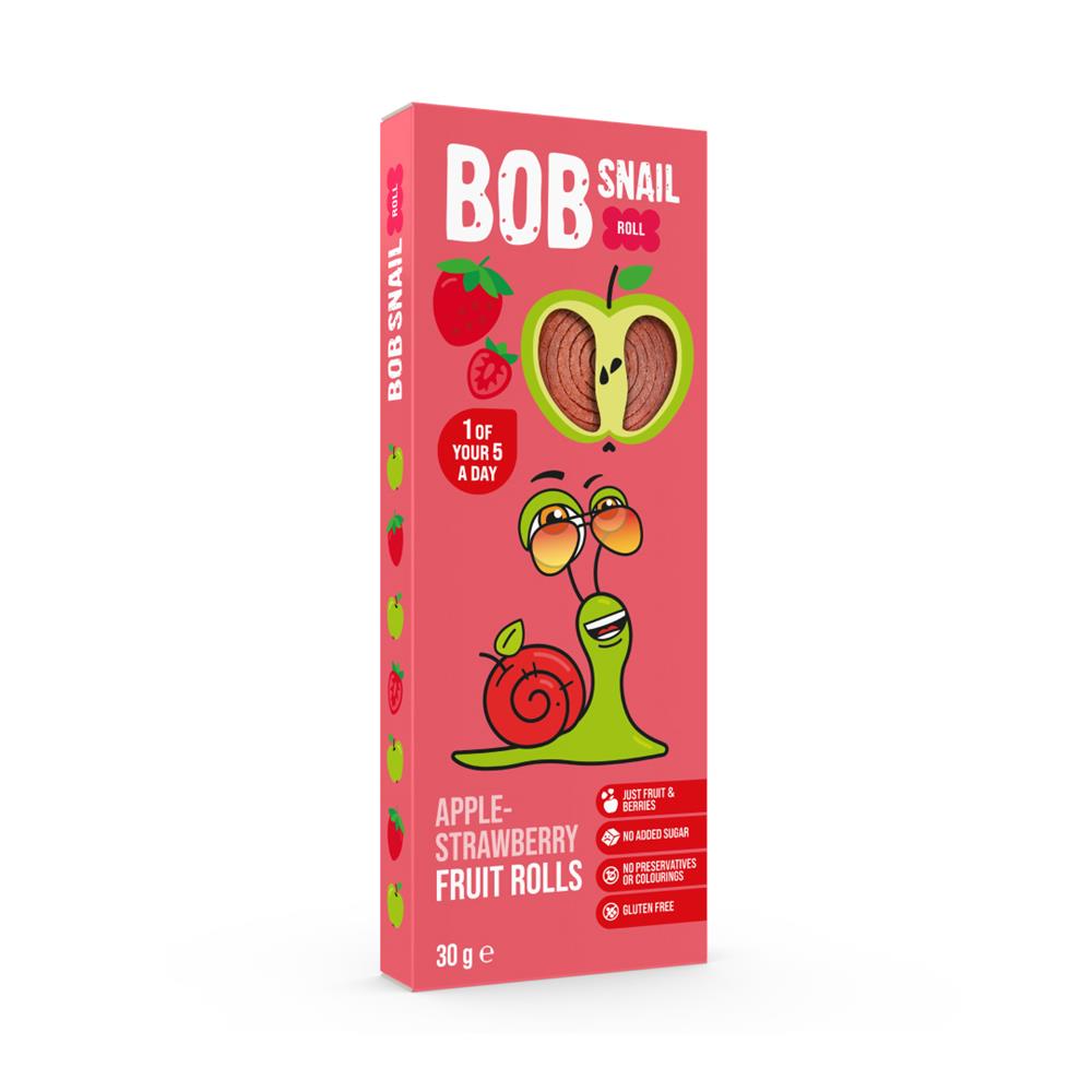 Apple-Strawberry Fruit Rolls 30g - 100% Fruit!