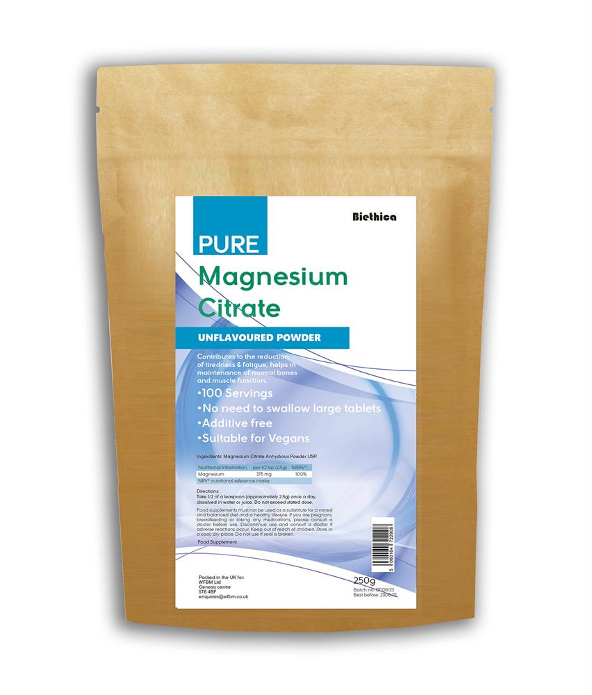 Magnesium Citrate Powder