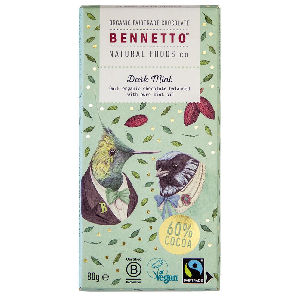 Chocolate Bar DarkMint Organic (Pack of 2)