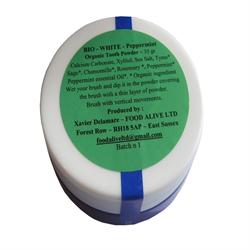 Org Tooth Powder Peppermint