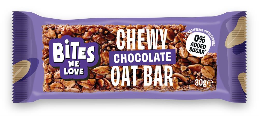 Chocolate Chewy Oat Bars 30g