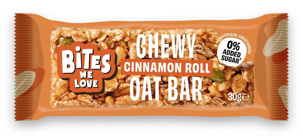 Cinnamon Roll Chewy Oat Bar 30g