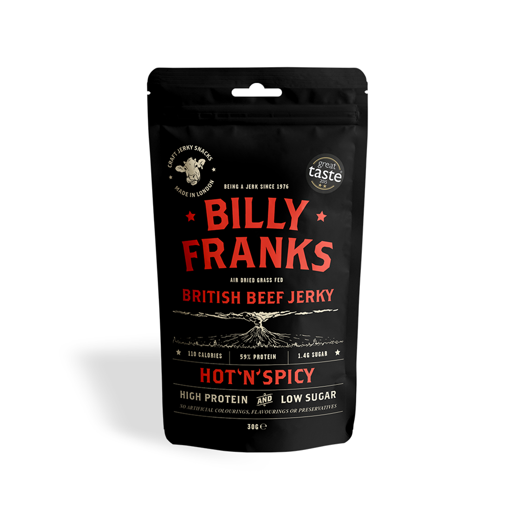 Gluten Free Hot N Spicy Beef Jerky 30g