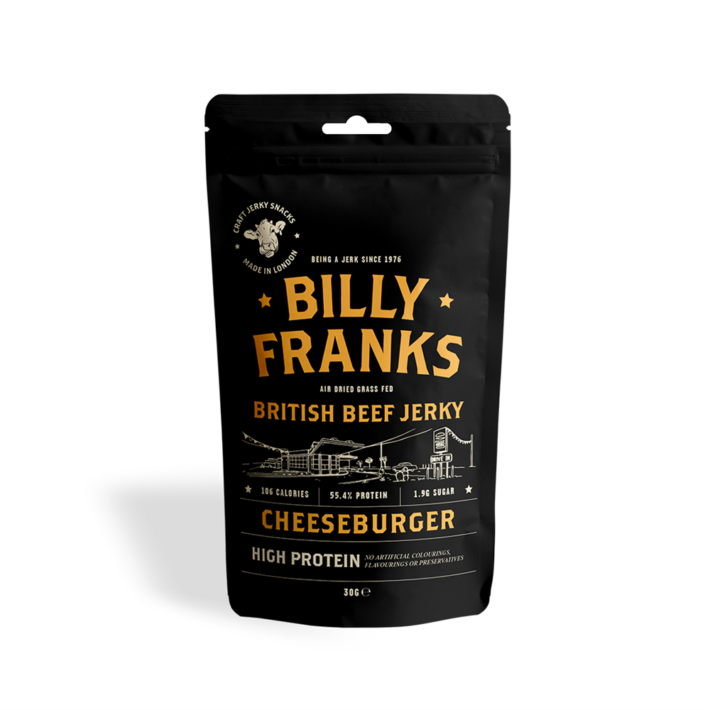 Cheeseburger Beef Jerky (Pack of 3)