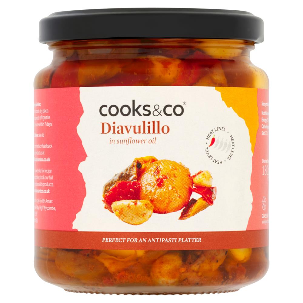 Diavulillo - Mixed Spicy Vegetables in Oil 280g