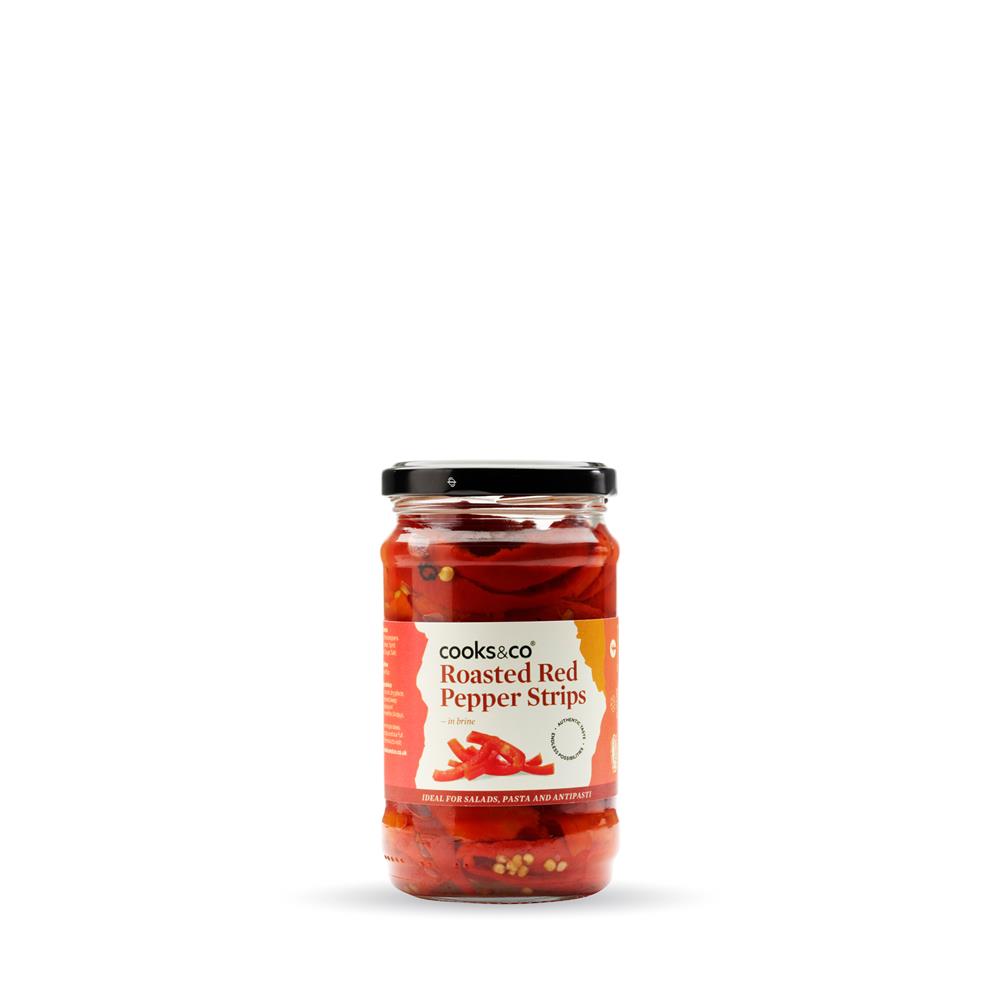 Roasted Red Pepper Strips 300g