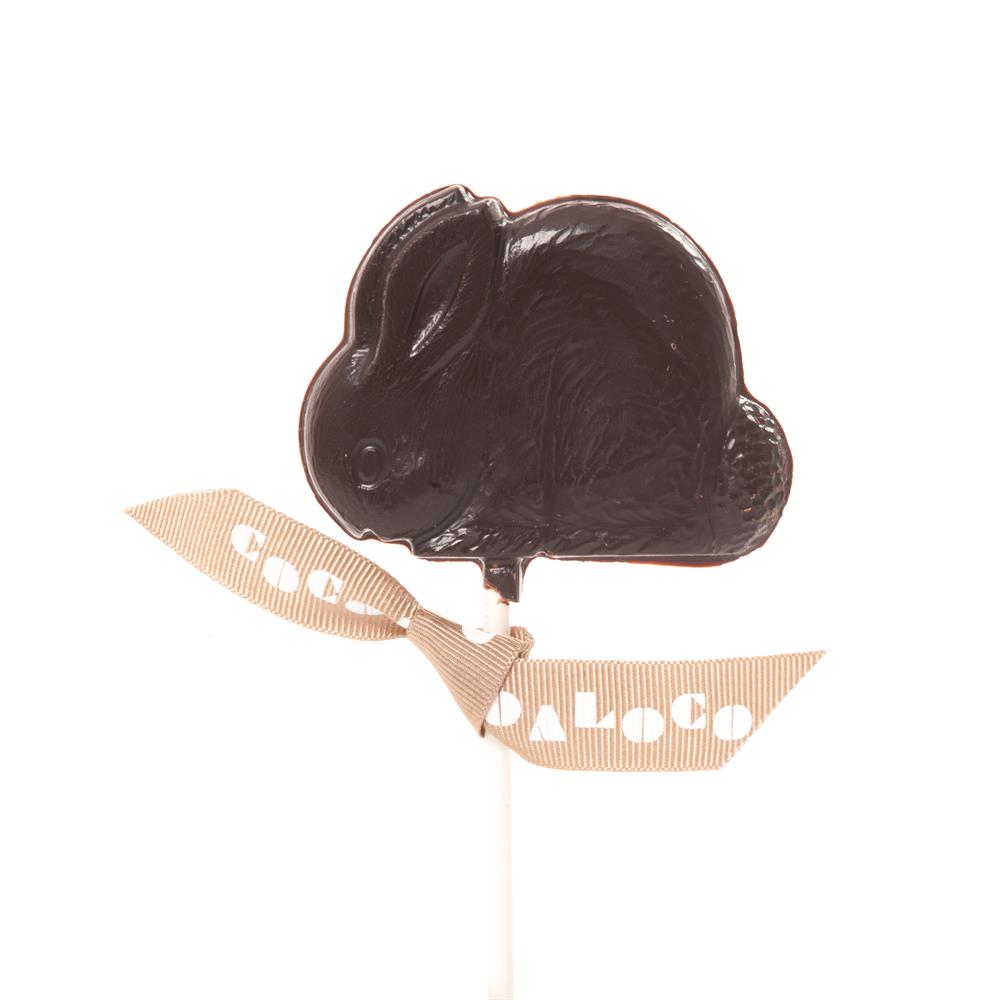 Dark Chocolate Rabbit Lolly
