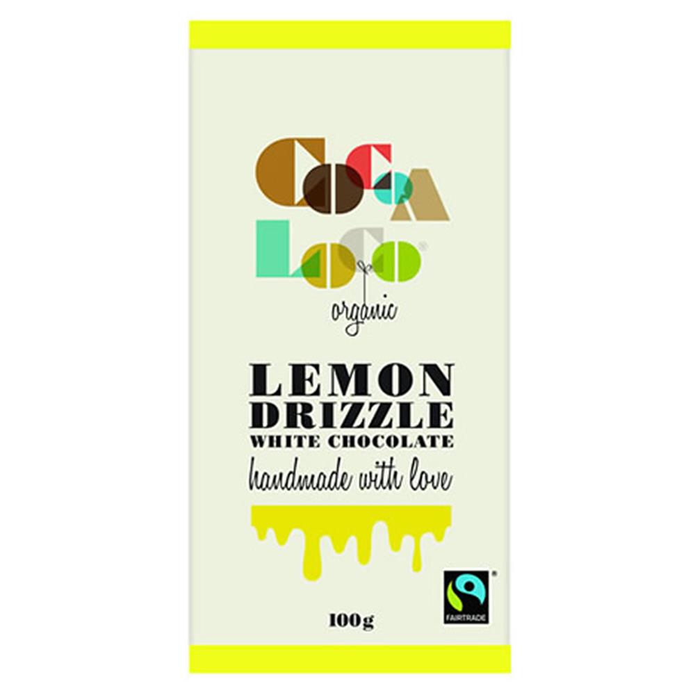 Org White Lemon Drizzle Bar