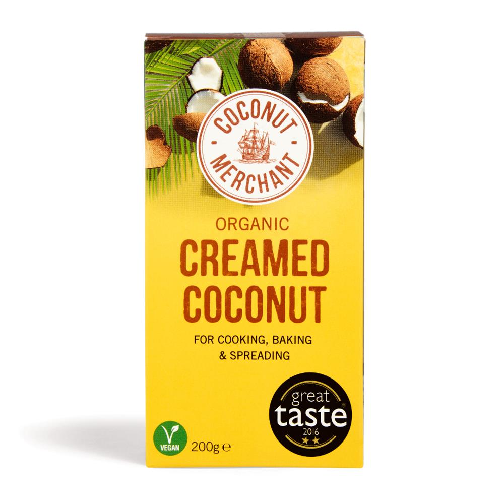Organic Creamed Coconut (Pack of 2)