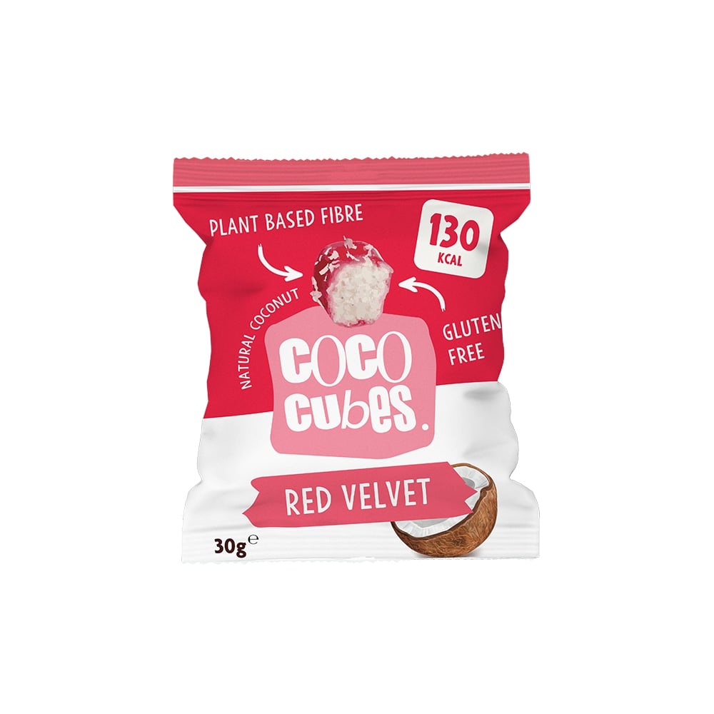 Red Velvet Coconut Snack 30g