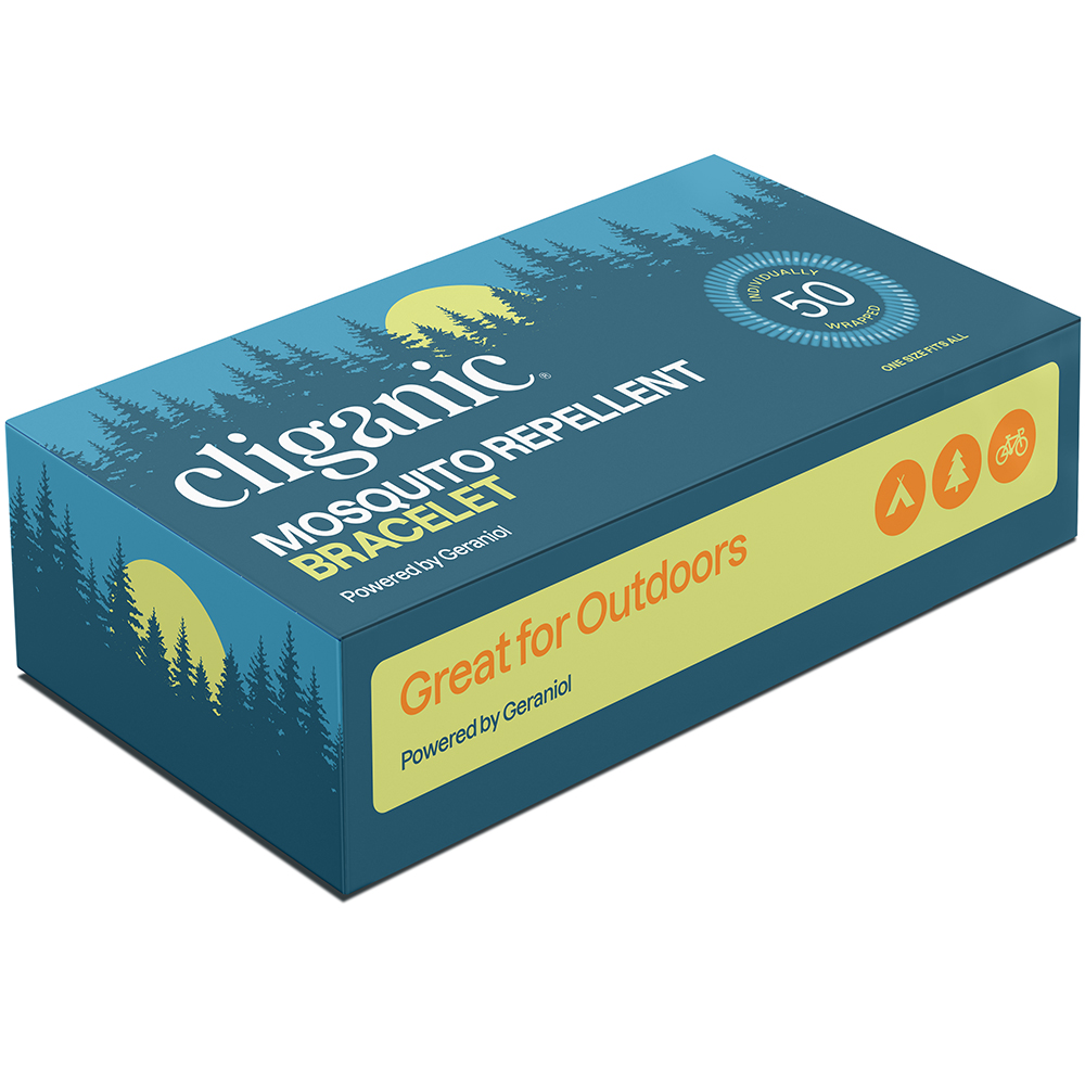 Cliganic Repellent Bands 50PK