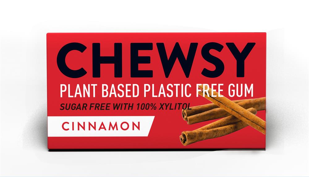 Chewsy Cinnamon Gum (Pack of 12)