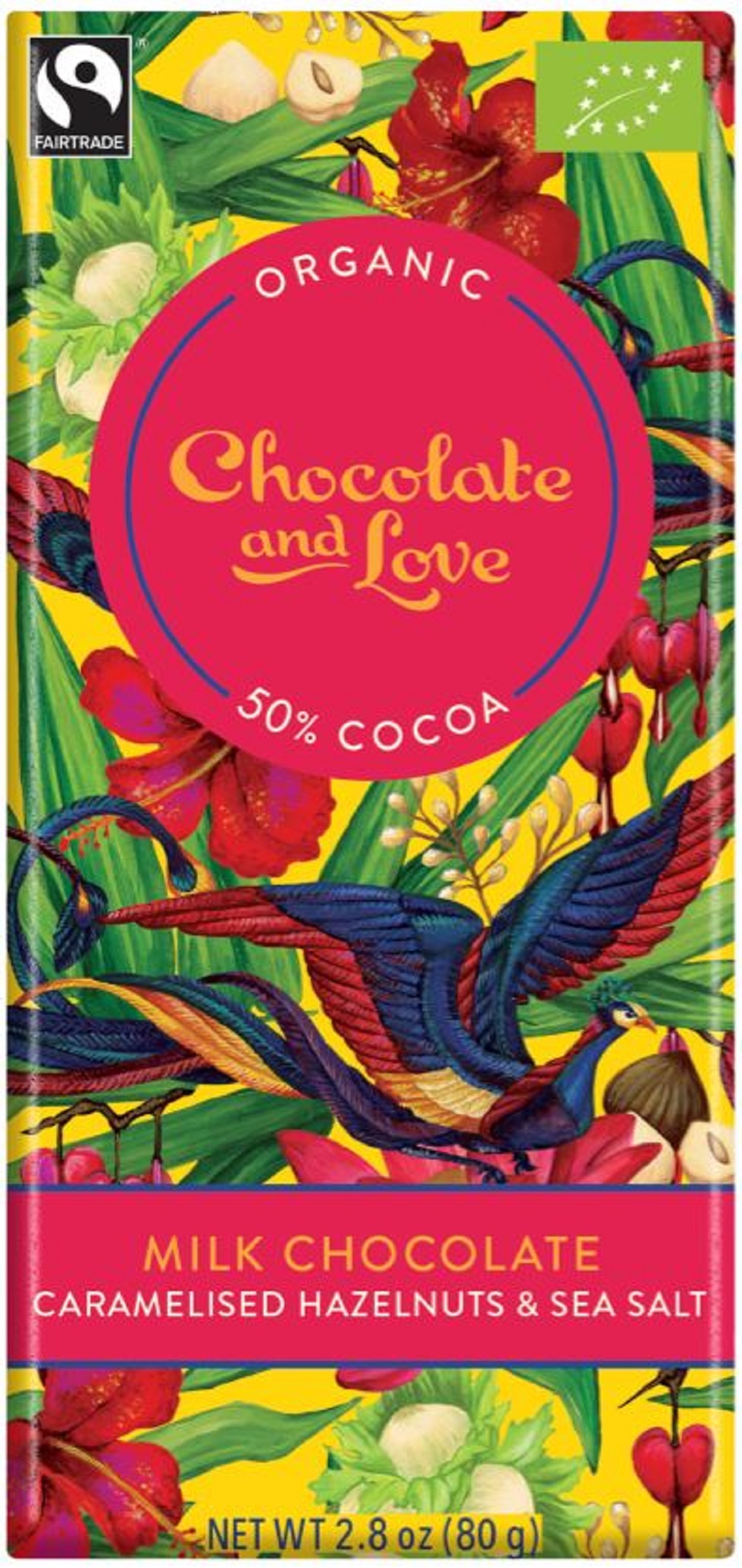 Milk Choc with Hazelnut & Sea (Pack of 14)