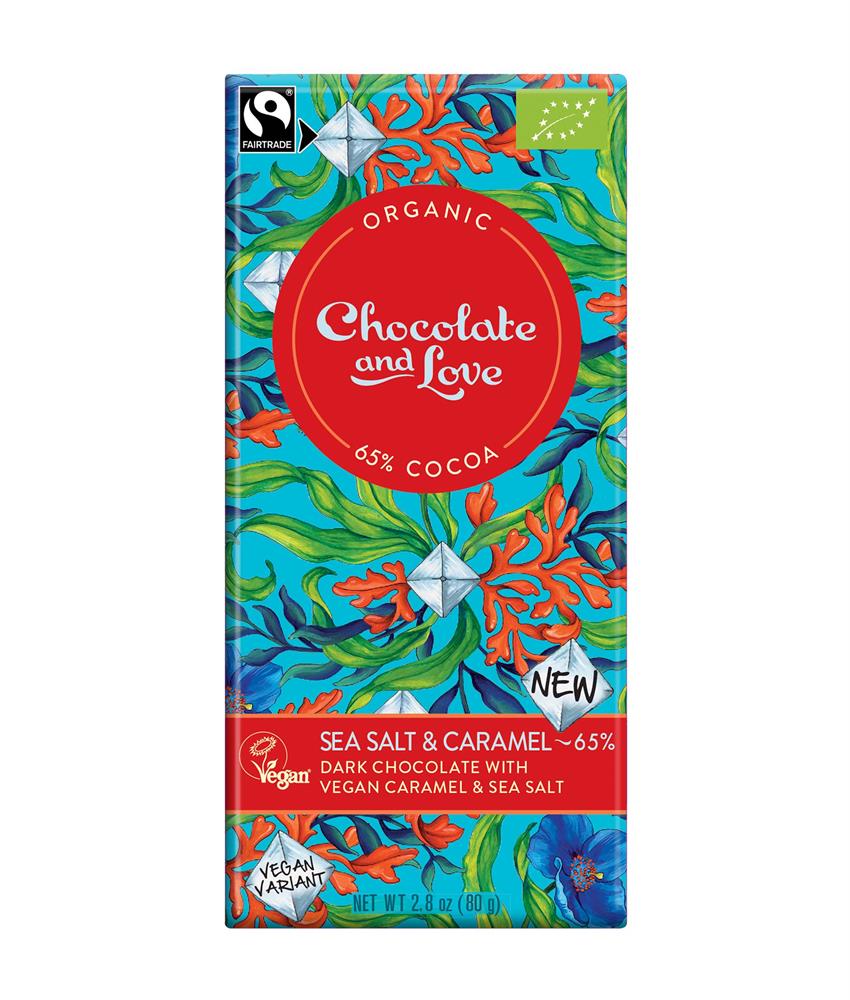 Caramel & Sea Salt 65% Vegan (Pack of 14)