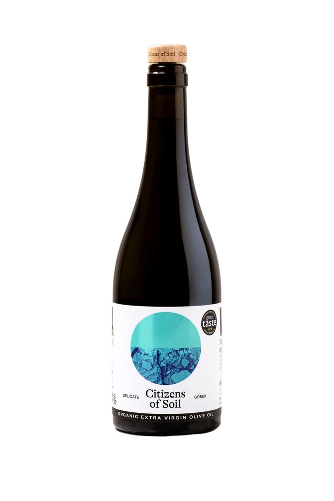 Greek Organic EVOO Bottle