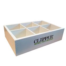 Wooden 6 Compartment Box