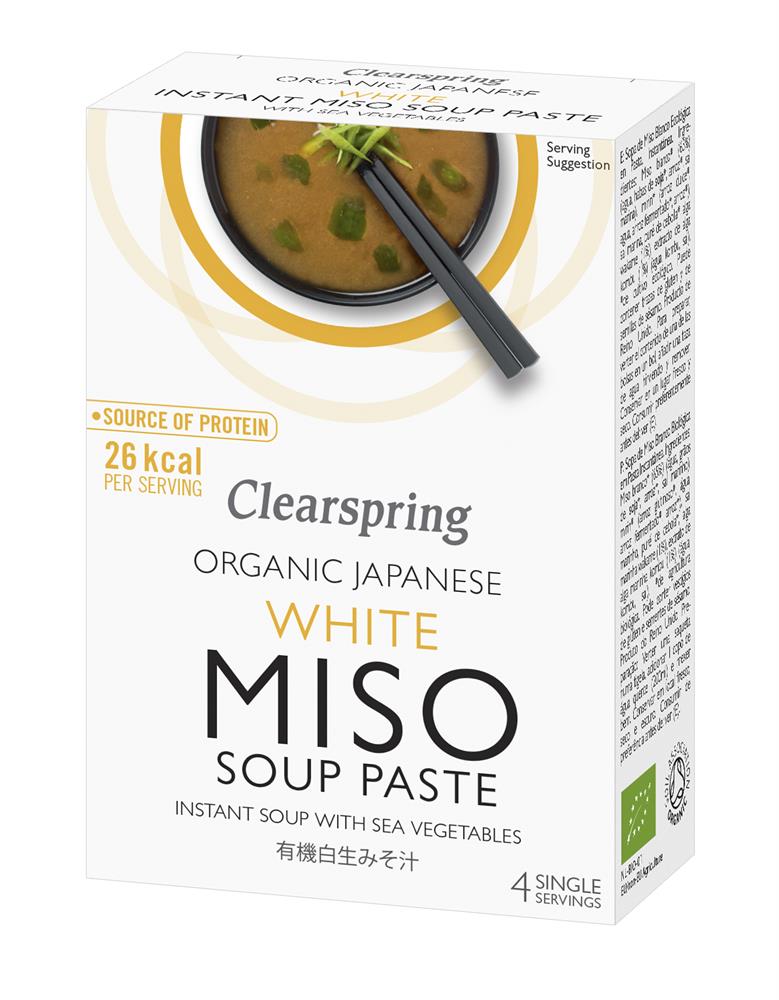 Instant white miso soup paste