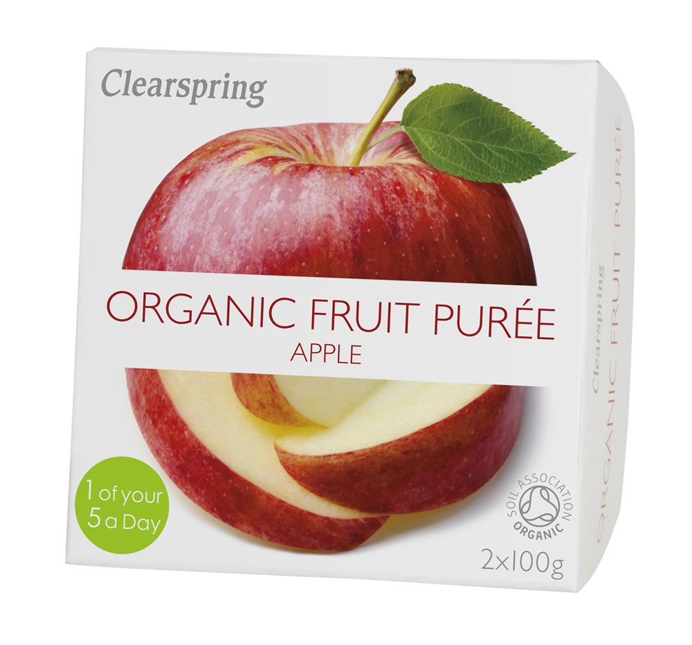 Org Fruit Puree Apple (Pack of 2)