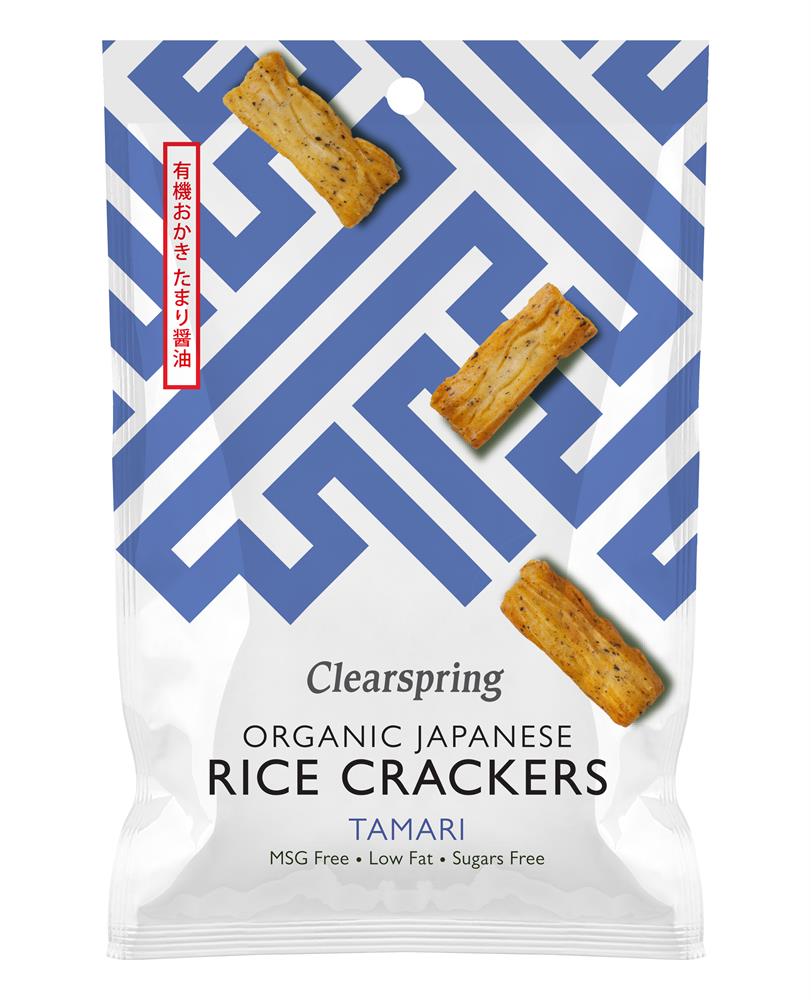 Org Rice Crackers Tamari